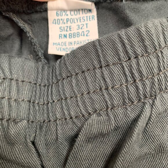 Only Necessities Black Pants Plus Size 32T Tall Cotton/Polyester Blend - Picture 3 of 7